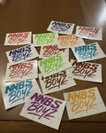 NNBS BOYZ 3x4 (3piece same color )