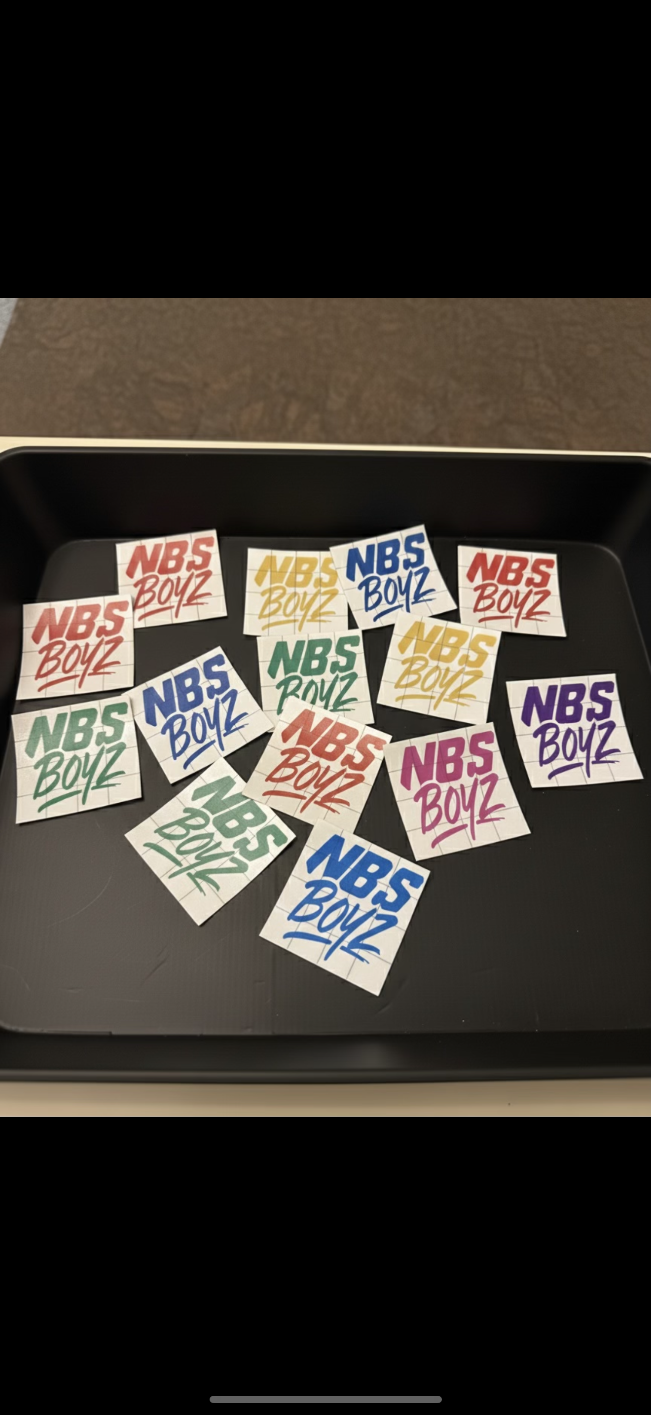 Nbs boyz (3 piece per order)